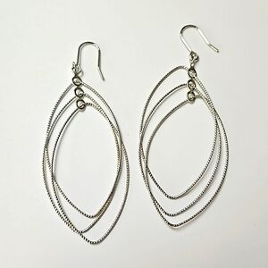Sterling Silver hoop earrings
